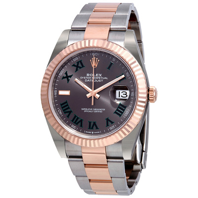 Pre-owned Rolex Datejust m126331-0015, Slate Dial Mens Watch (arb25537)