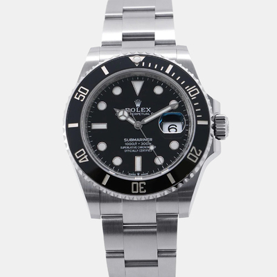 Rolex Submariner 126610LN Art.1219969 Automatic Stainless Steel Black Dial Unidirectional Bezel Men's 41mm (black, arb25620)