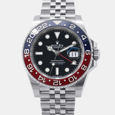Rolex GMT-Master II 126710BLRO - Black Dial Pepsi Bezel 1219965 (black, arb25627)