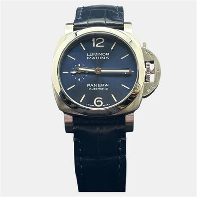 Panerai Luminor PAM01270, Blue Dial Automatic Stainless Steel Men's Watch 40mm 1221903 (blue, arb25713)