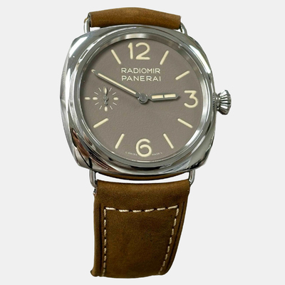 Panerai Luminor Officine PAM01385 Men's Wristwatch 1221904 (brown, arb25745)
