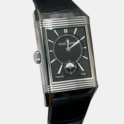 Jaeger-LeCoultre Reverso Classic Duoface Automatic Q3848422 Men's Silver Dial Stainless Steel Watch 1221888 (arb25752)
