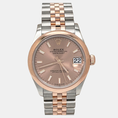 Rolex Datejust 278241 Automatic Pink - Men's Wristwatch in Rose Gold 1220530 (pink, arb25864)