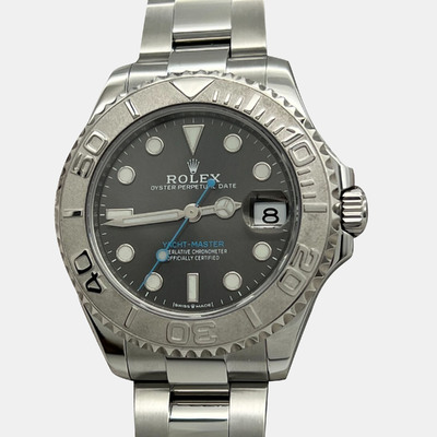Rolex Yacht-Master 268622 Automatic Rhodium Stainless Steel Women's Wristwatch 1222451 (arb25884)