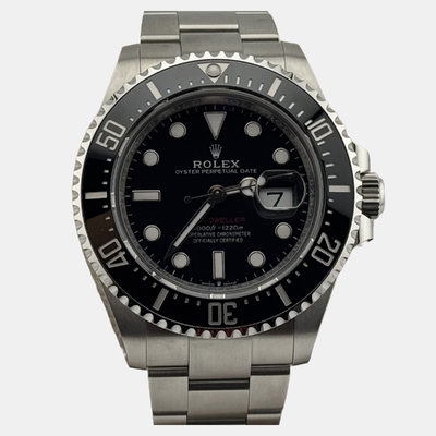 Rolex Sea Dweller 126600, Ref: 1221935 - Automatic Black Stainless Steel Men's Wristwatch 43mm (black, arb25934)