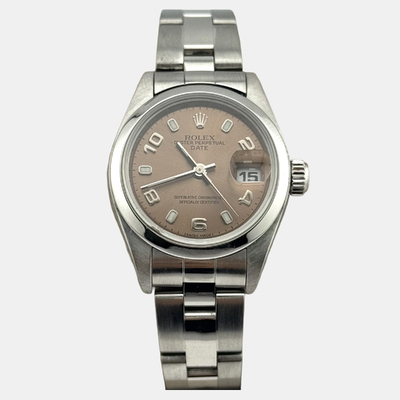 Rolex Datejust 79160 Women's Stainless Steel Automatic Pink Salmon Dial Watch 1221920 (pink, arb26053)