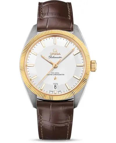 Omega Constellation Globemaster Gold & Steel Men's Watch - Model 130.23.39.21.02.001 (arb9360)