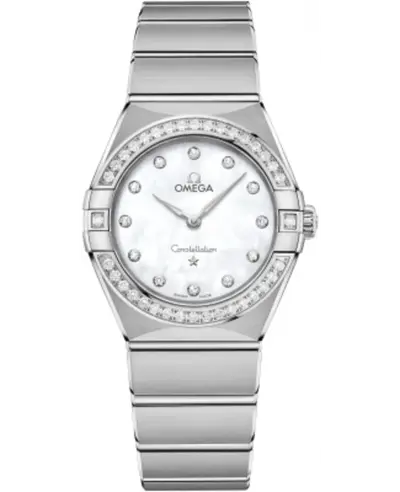 Authentic Omega Constellation Manhattan Quartz Watch Model 131.15.28.60.55.001 (arb9404)