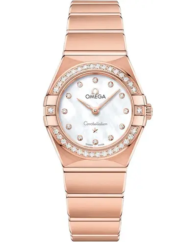 Omega Constellation Manhattan Quartz Watch Model 13155256055001 131.55.25.60.55.001 (arb9520)