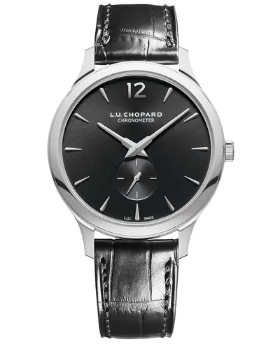 Chopard L.U.C XPS Automatic Black Dial 18K White Gold Men's Watch Model 161948-1001 (black, arb9592)