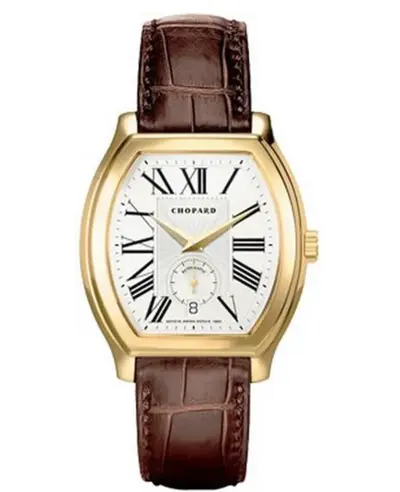Chopard L.U.C. Model 162267-0001 Yellow Gold Men Watch (white, arb9602)