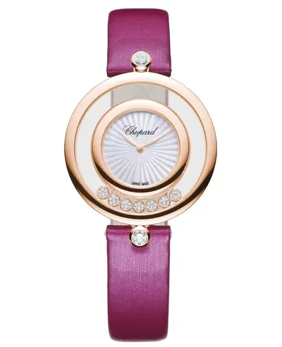 Chopard Happy Diamonds Mother of Pearl Diamond Women's Watch Model 209942-5001 209426-5001 (arb9664)