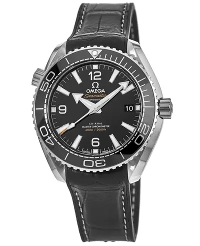 Omega Seamaster Planet Ocean 600M Men's Watch, Model: 215304020010 (Ref. 215.33.40.20.01.001) (black, arb9740)