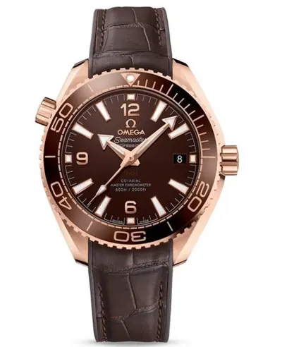 Omega Seamaster Planet Ocean 600M Women's Watch Model 215.63.40.20.13.001 (brown, arb9745)