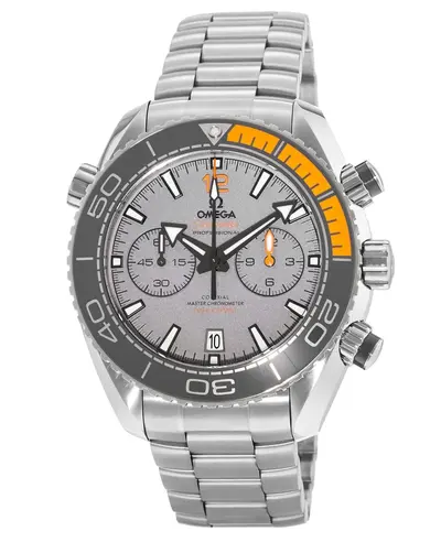 Omega Seamaster Planet Ocean 600M Chronograph Grey Dial Titanium Men's Watch Model: 215.90.46.51.99.001 (arb9747)