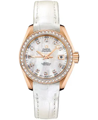 Omega Seamaster Aqua Terra Women's Watch Model 23158302055001 231.58.30.20.55.001 (arb9915)