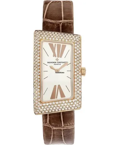 Vacheron Constantin 1972 Cambree Silver Dial Diamond Women's Watch Model 25515/000R-9254 (arb9939)