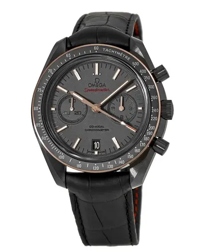 Omega Speedmaster Moonwatch Co-Axial Chronograph Dark Side of the Moon Sedna Black Men's Watch 311.63.44.51.06.001 (arb10184)