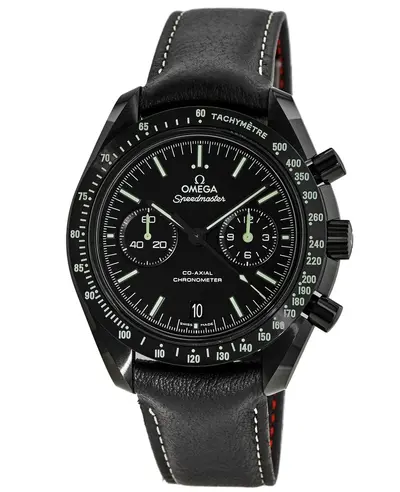Omega Speedmaster Moonwatch Co-Axial Chronograph Dark Side Of The Moon Pitch Black Men's Watch Model: 311.92.44.51.01.004 (black, arb10190)