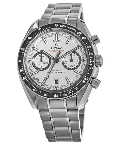 Omega Speedmaster Racing Chronometer White Dial Stainless Steel Men's Watch - Model 329.30.44.51.04.001 (white, arb10232)