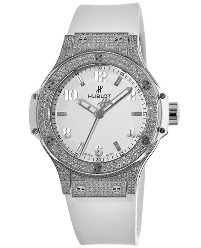 Authentic Hublot Big Bang 38mm Women's Watch | Model: 361.SE.2010.RW.1704 (white, arb10283)