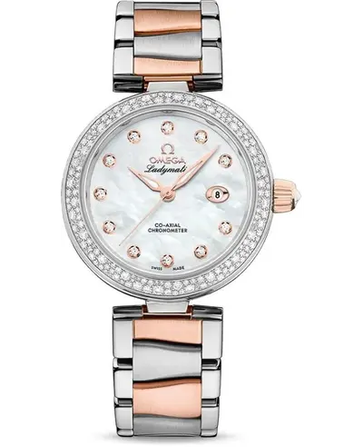 Omega De Ville Ladymatic Women's Watch Model 425.25.34.20.55.004 (arb10414)