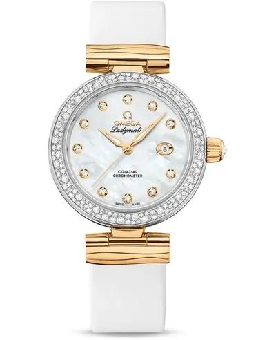 Authentic Omega De Ville Ladymatic Women's Watch Model 425.27.34.20.55.003 (arb10418)