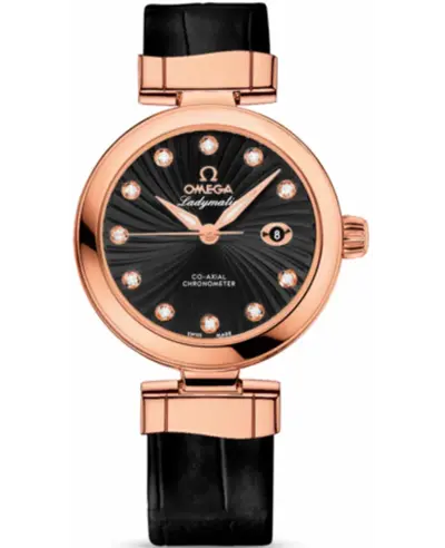 Omega De Ville Ladymatic Women's Watch Model 425.63.34.20.51.001 (black, arb10442)