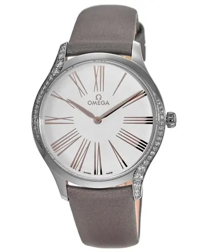 Omega De Ville Tresor Diamond Bezel Women's Watch Model 428.17.39.60.02.001 (arb10475)