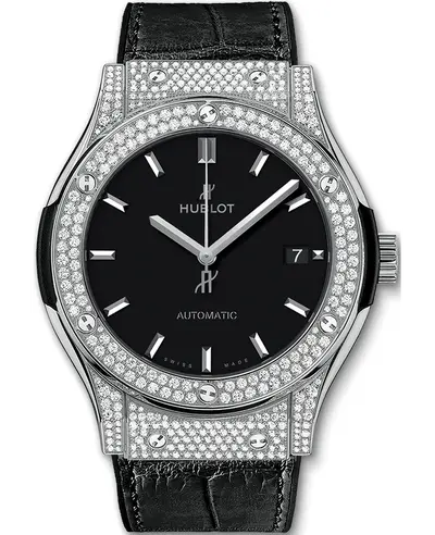 Hublot Classic Fusion Automatic Black Diamond Dial - 511NX1171LR1704 511.NX.1171.LR.1704 (black, arb10767)
