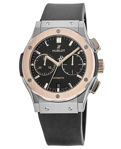 Hublot Classic Fusion Chronograph Titanium King Rose Gold Men's Watch 521.NO.1181.RX (black, arb10819)