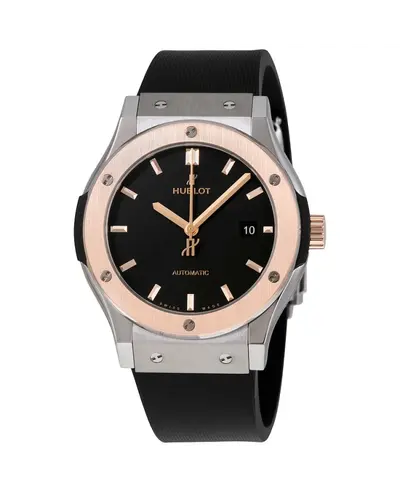 Hublot Classic Fusion 42mm Titanium King Gold Men's Watch (542.NO.1181.RX) (black, arb10898)