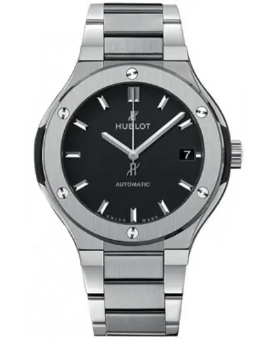 Hublot Classic Fusion Automatic Watch, Model 568.NX.1170.NX (black, arb10983)