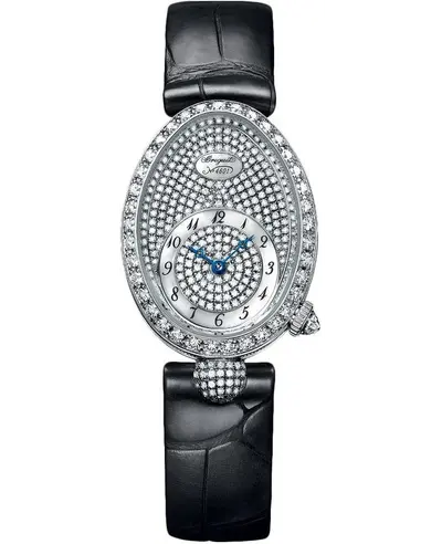 Authentic Breguet Reine de Naples Model 8928BB/8D/944/DD0D Women's Automatic Luxury Watch (arb11198)