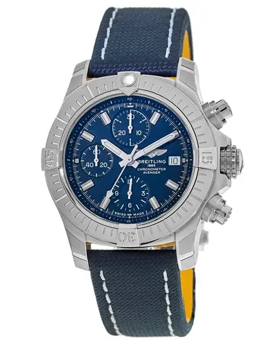 Breitling Avenger Chronograph 43 Blue Dial Men's Watch Model A13385101C1X1 (blue, arb11249)
