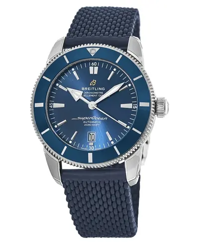 AB202016/C961/276S-A20D.6 Blue Dial Ceramic Bezel Automatic Chronograph Men's Watch Breitling AB2020161C1S1 (blue, arb11493)