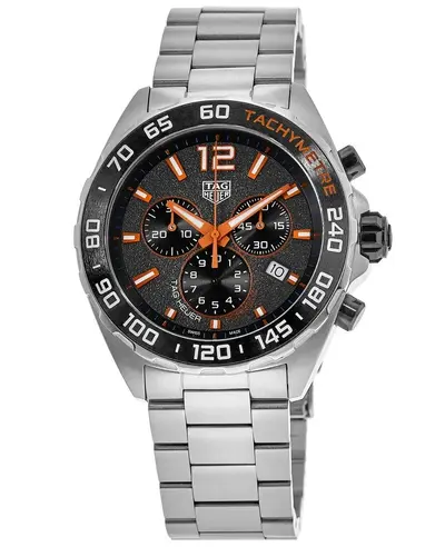 Tag Heuer CAZ101AH.BA0842 Formula 1 Quartz Chronograph Grey Dial Steel Men's Watch (arb11520)