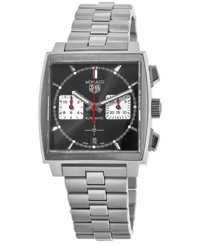 Tag Heuer Monaco Chronograph CBL2113.BA0644 Black Dial, Stainless Steel Case and Bracelet (black, arb11555)