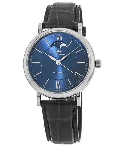 IWC Portofino Automatic Moon Phase 40mm Men's Watch, Model IW459402 (blue, arb11907)