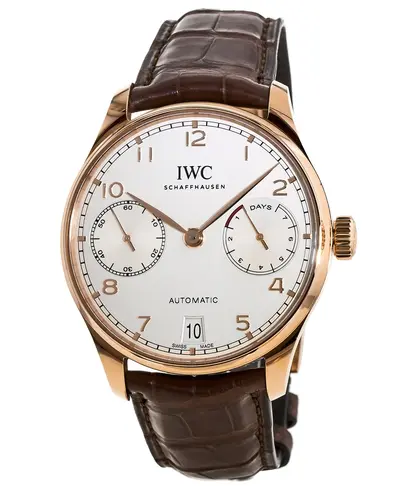 IWC Portugieser Automatic 7 Day Power Reserve IW500701 Men's Watch (arb11909)