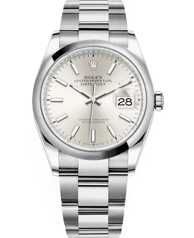 Rolex Datejust 36 Stainless Steel Silver Dial Women's Watch, Model: m12620 "Model M126200-0002" (arb12014)