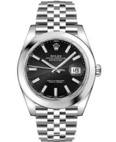 Rolex Datejust 41 Black Dial - Reference M126300-0012 (black, arb12117)