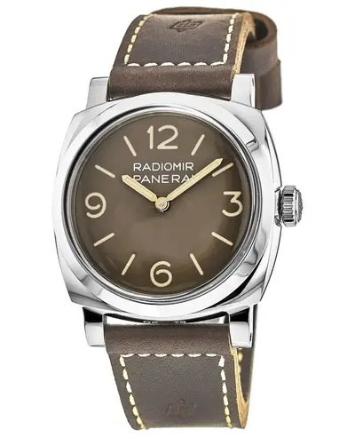 Panerai Radiomir 1940 PAM00662, Men's Watch, Acciaio Steel Case Brown Dial (brown, arb12509)