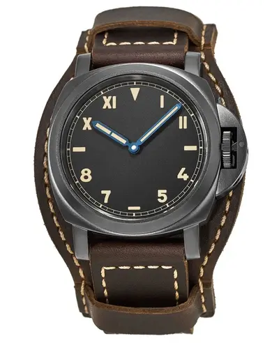 Panerai Luminor California 8 Days DLC 44mm Titanium Men's Watch Model PAM00779 (black, arb12516)