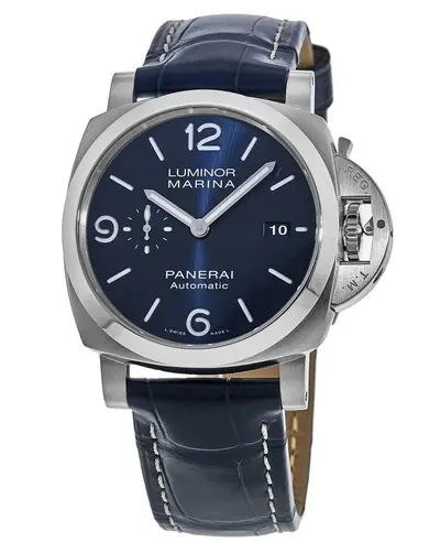 PAM01313 Panerai Luminor Marina Automatic 44mm Blue Dial Men's Watch (blue, arb12556)