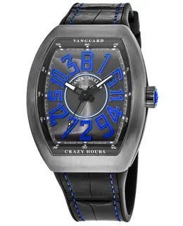 Franck Muller - Crazy Hours Watches - V 45 CH TT BR (BL)