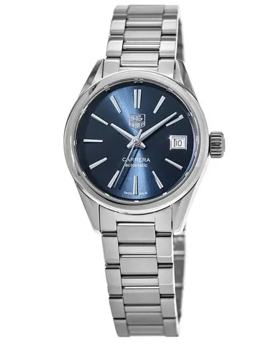 Tag Heuer Carrera Automatic Blue Dial Steel Women's Watch war2419.ba076 WAR2419.BA0776 (blue, arb12950)