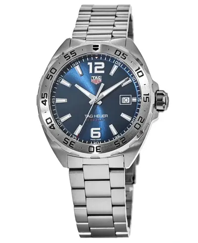 New Tag Heuer Formula 1 WAZ1118.BA0875 Quartz Blue Dial Men's Watch (blue, arb12960)