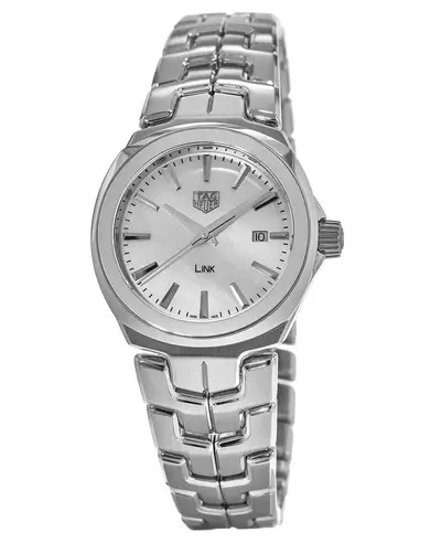 Authentic Tag Heuer Link Quartz WBC1310.BA0600 32mm Mother of Pearl Dial Steel Women's Watch (arb12966)
