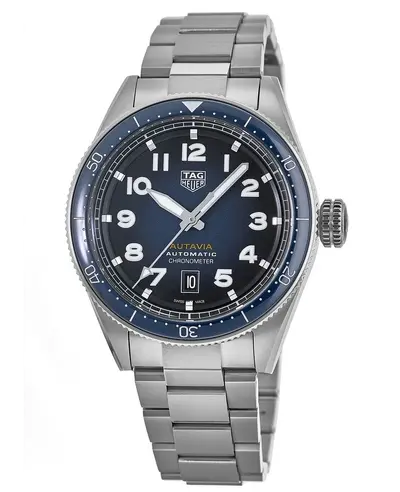 Tag Heuer Calibre 5 Chronometer Auto WBE5116.EB0173 (blue, arb12984)
